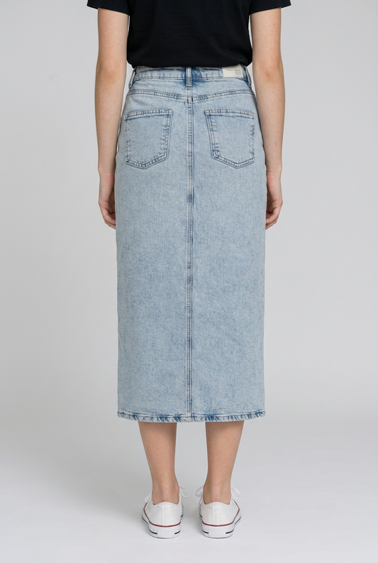 HOUNd GIRL - Denim nederdel - Light blue