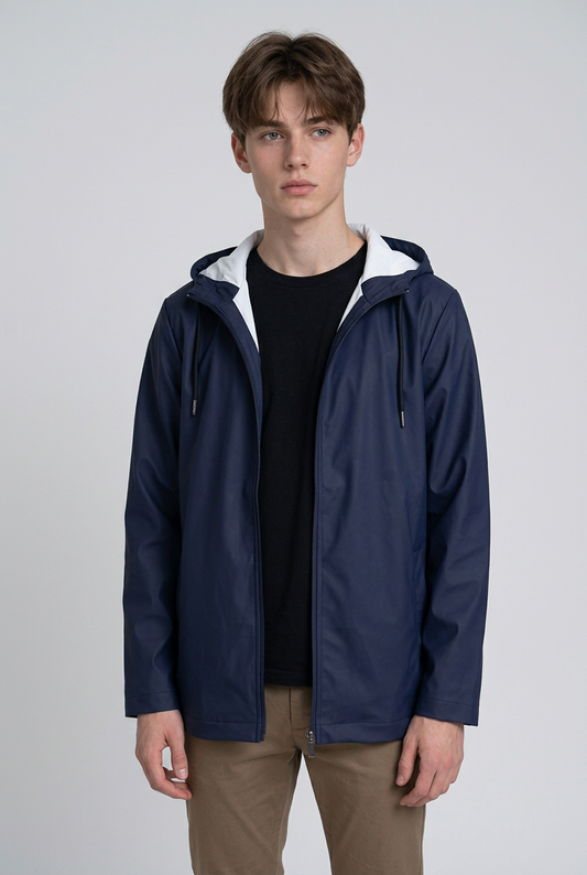 Hound Regnjakke - PU - Navy
