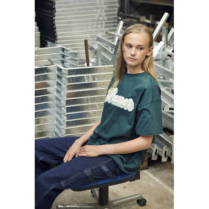 Oversized tee s/s / 7221060 - Dark olive