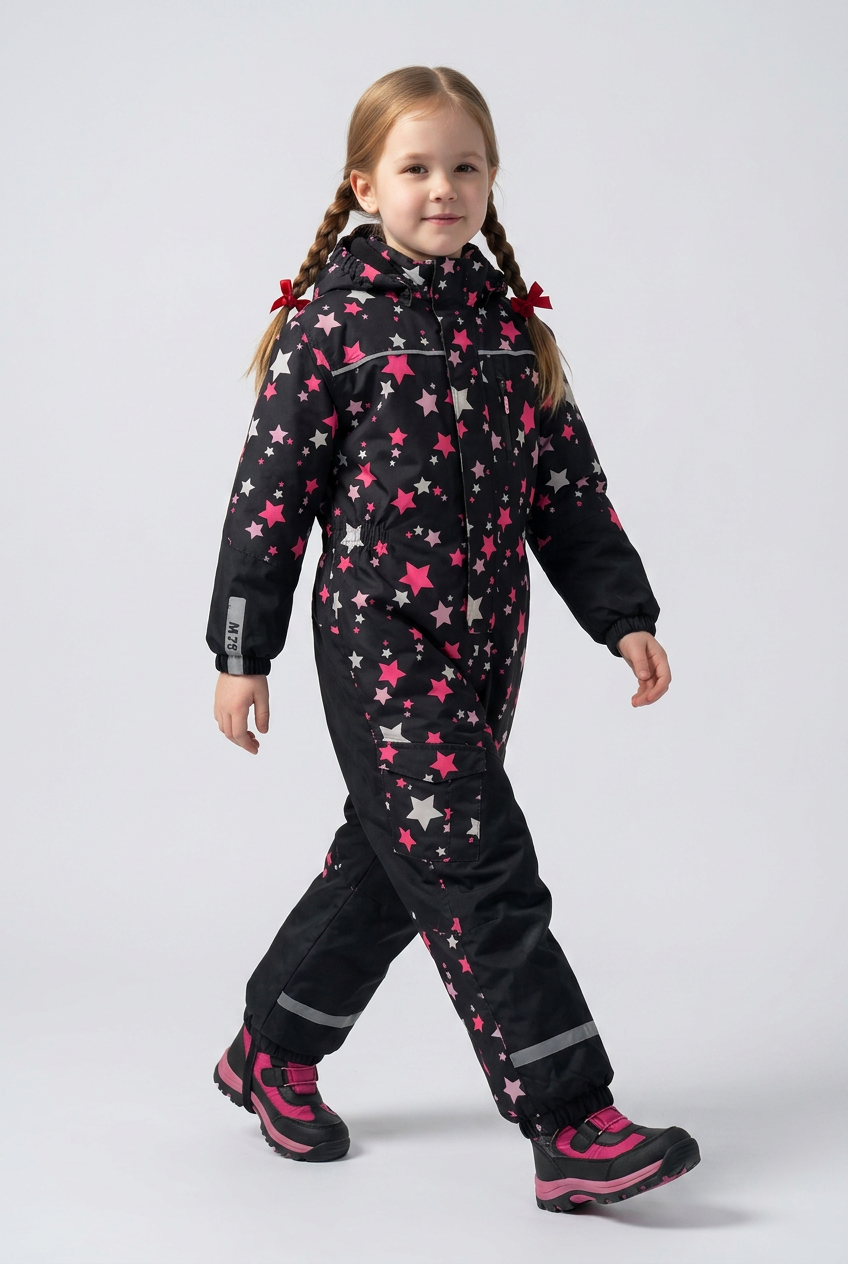 M79 Little Prof Faux Fur Overall Flyverdragt