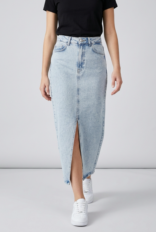 HOUNd GIRL - Denim nederdel - Light blue