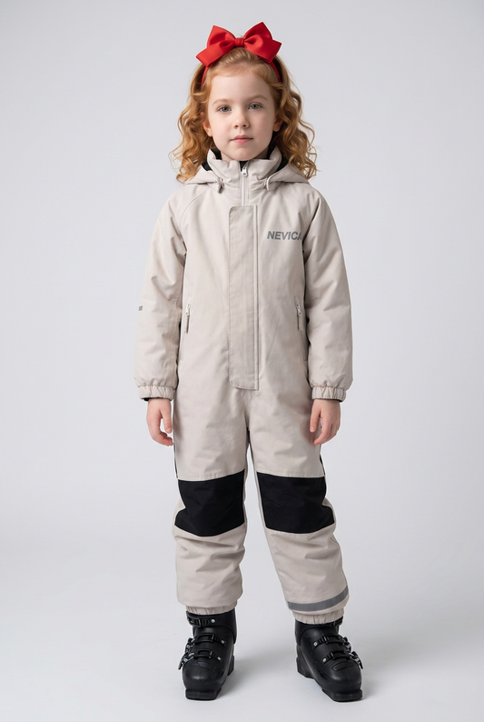 Nevica solid flyverdragt - Pink/black