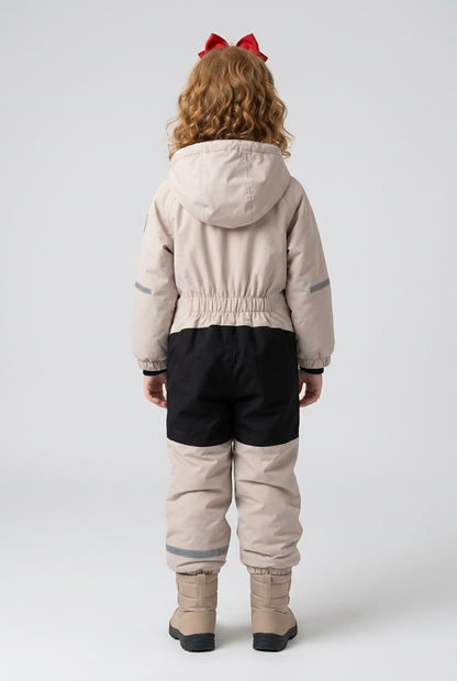 Nevica solid flyverdragt - Pink/black