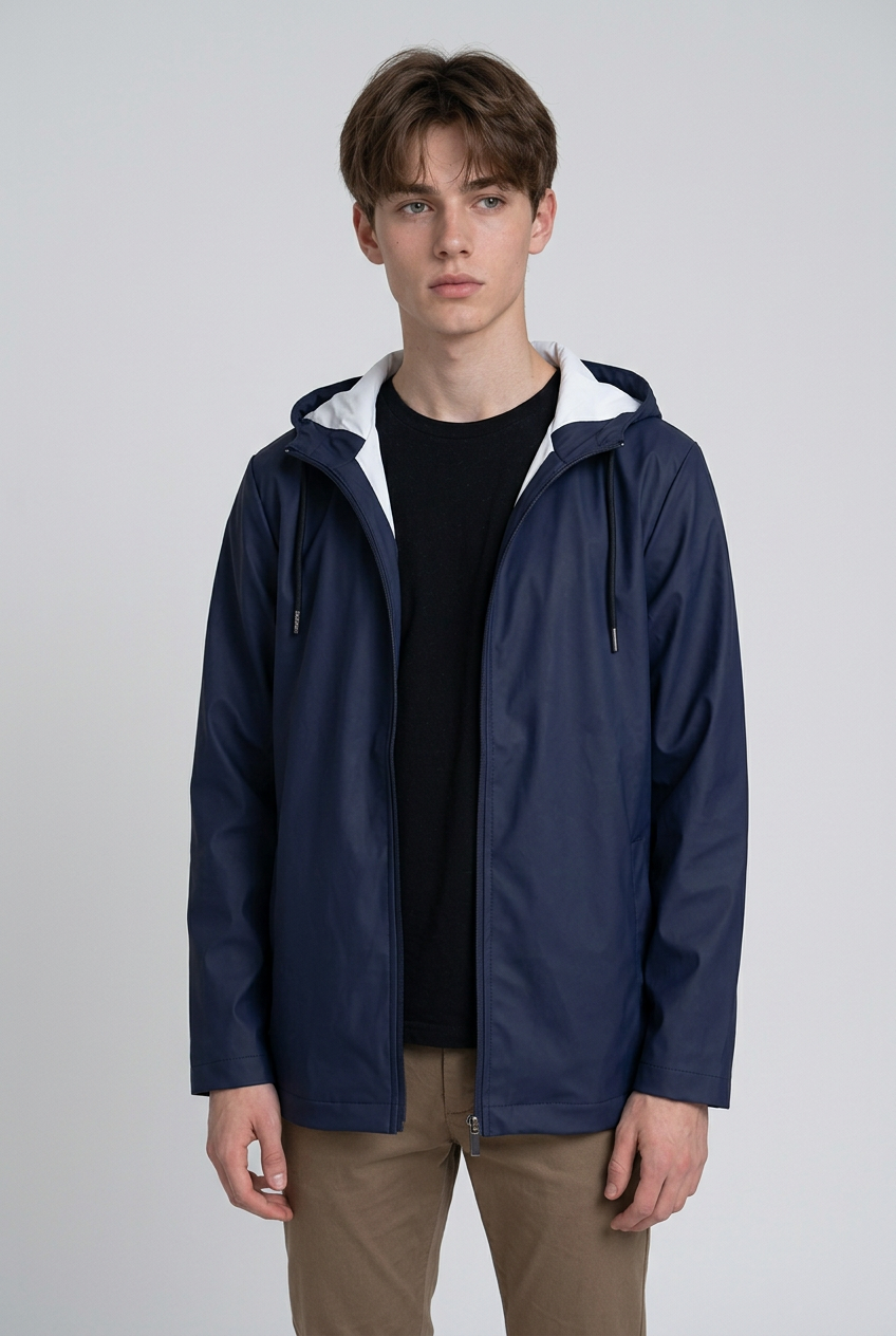 Hound Regnjakke - PU - Navy