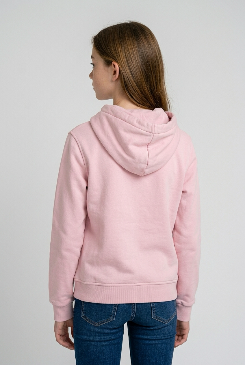 Pink - Hoodie/hættetrøje - Pige