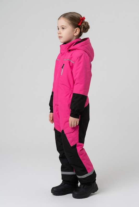 M79 Little Prof Flyverdragt - Børn - Sort/Pink