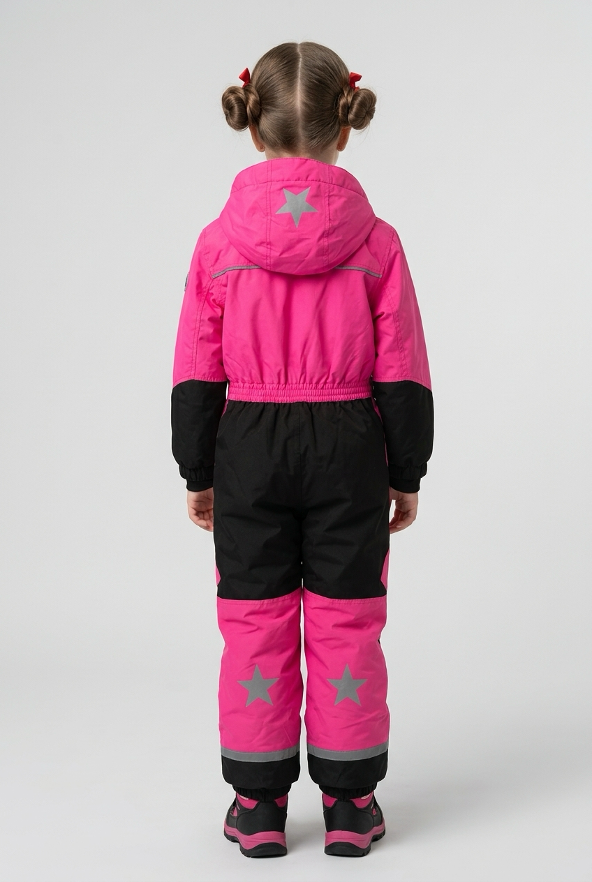 M79 Little Prof Flyverdragt - Børn - Sort/Pink