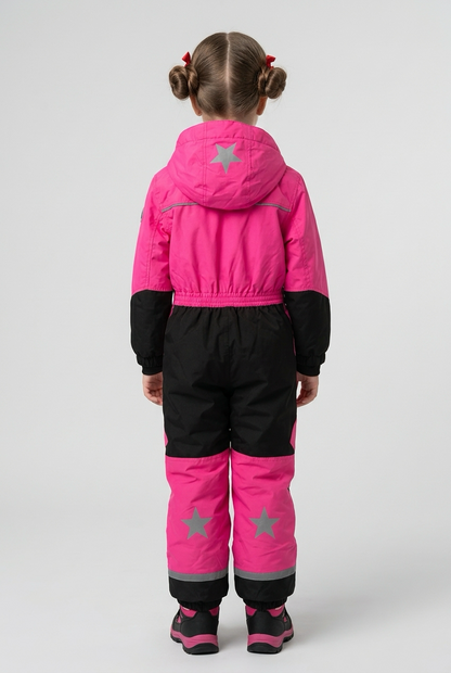 M79 Little Prof Flyverdragt - Børn - Sort/Pink
