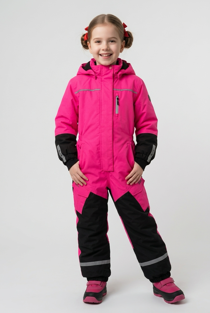M79 Little Prof Flyverdragt - Børn - Sort/Pink