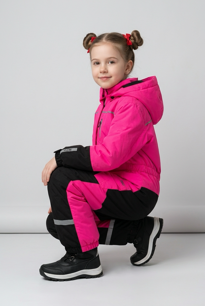 M79 Little Prof Flyverdragt - Børn - Sort/Pink