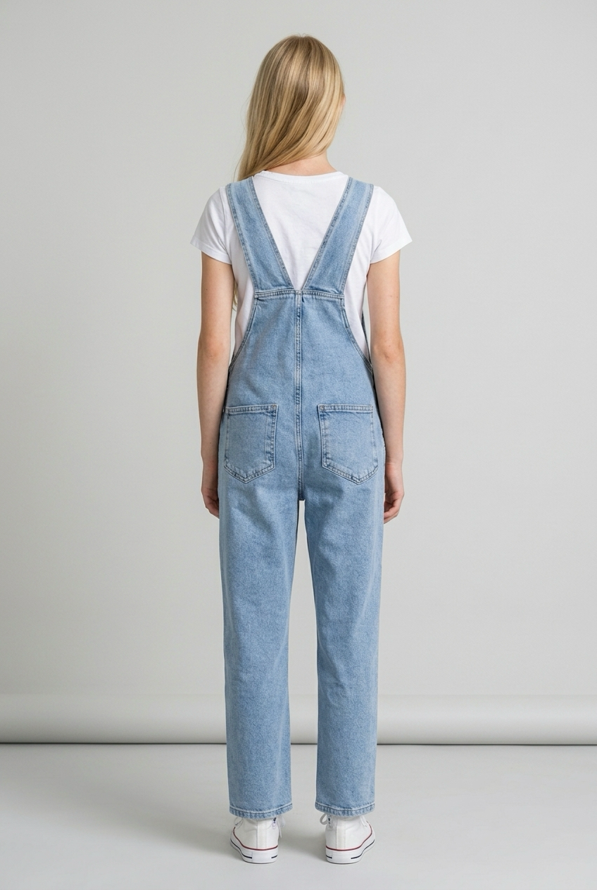 Denim overall / 7230262 - Light blue used