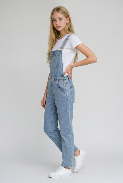 Denim overall / 7230262 - Light blue used