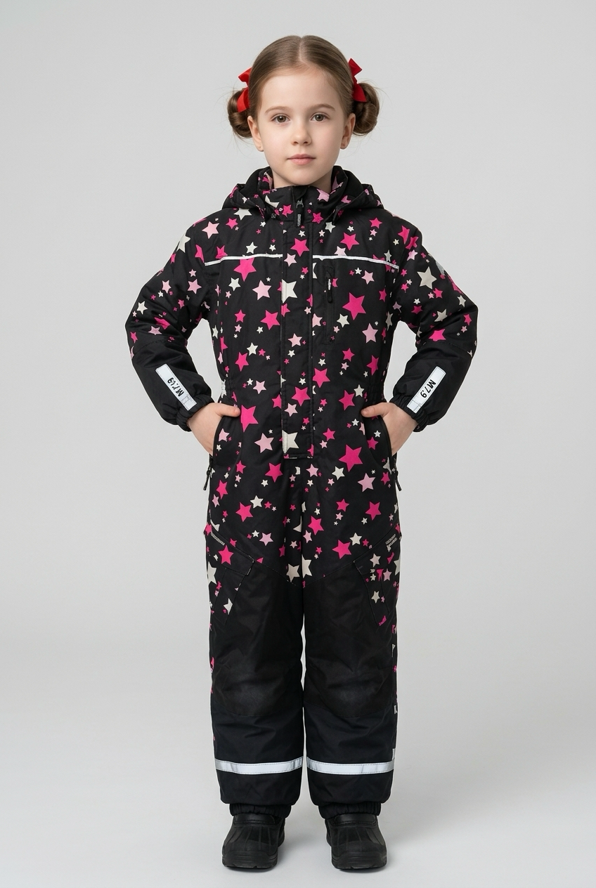 M79 Little Prof Faux Fur Overall Flyverdragt