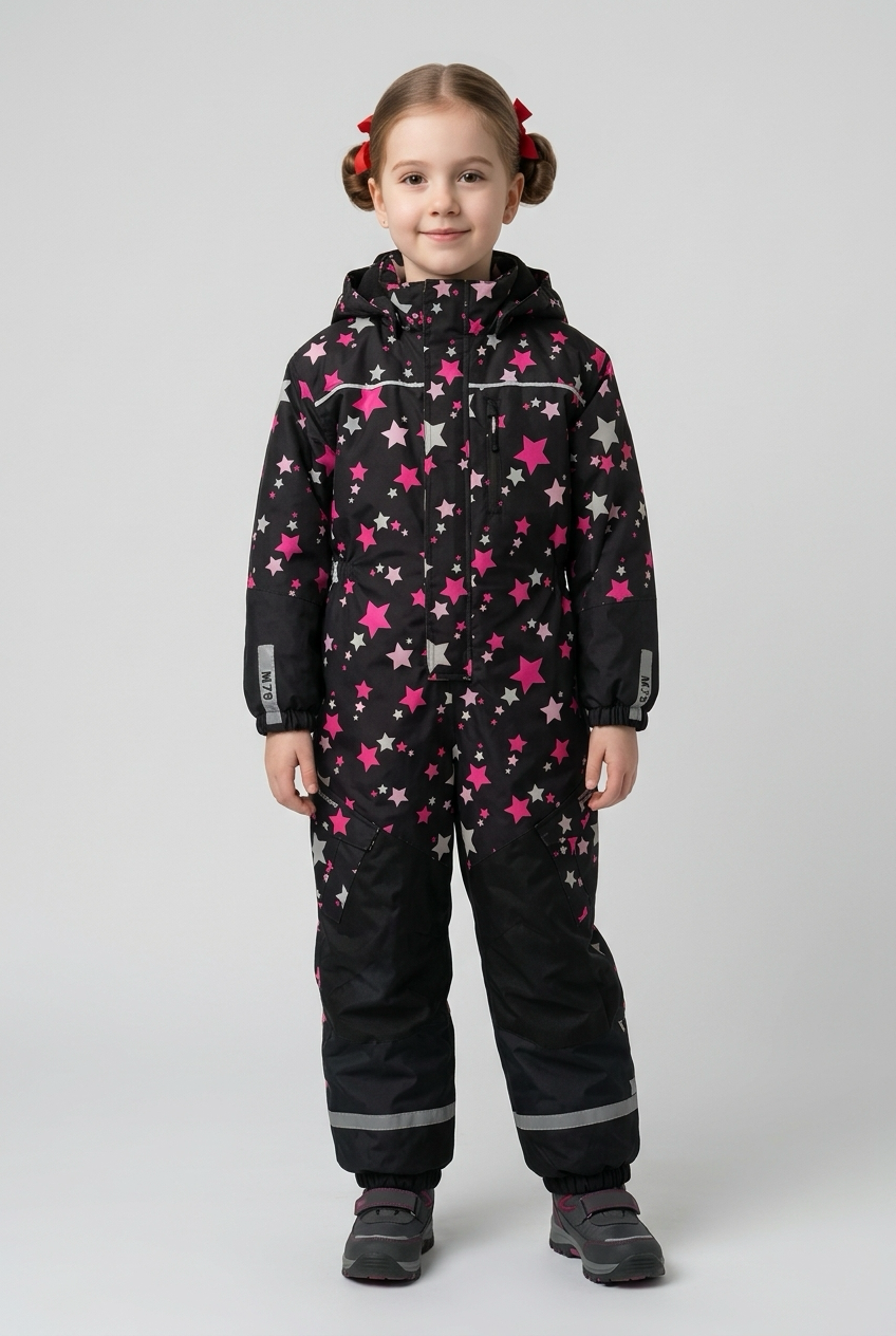 M79 Little Prof Faux Fur Overall Flyverdragt