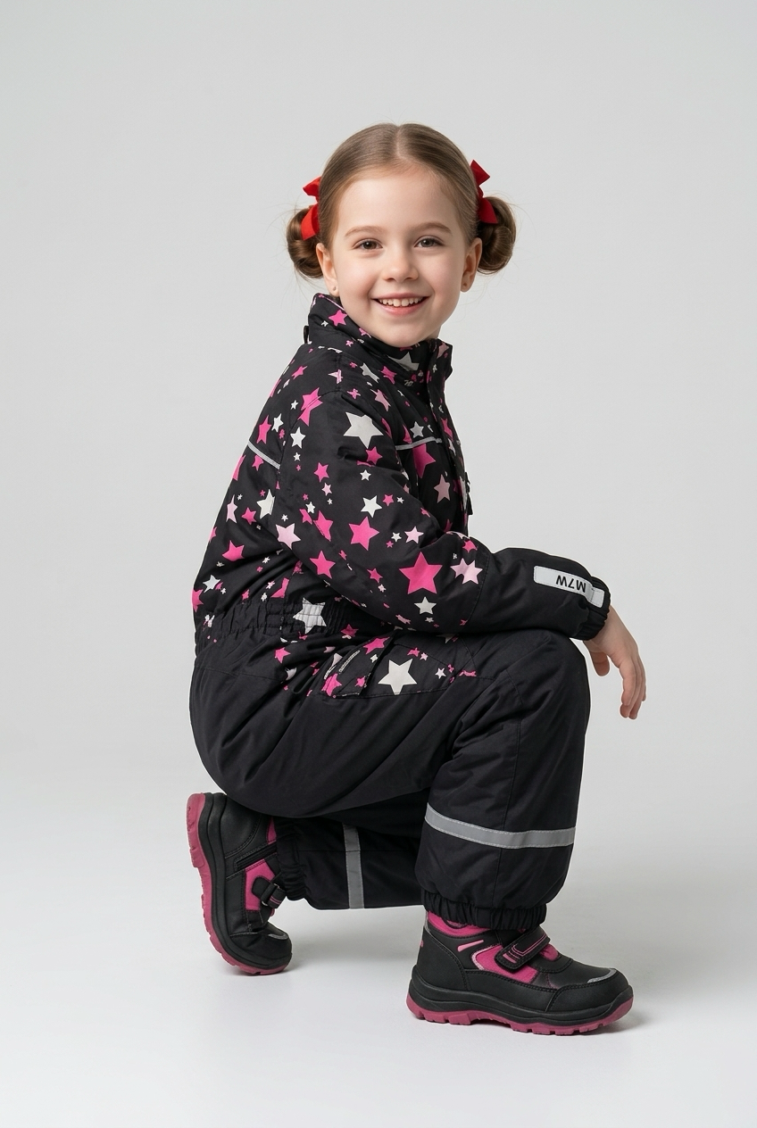 M79 Little Prof Faux Fur Overall Flyverdragt
