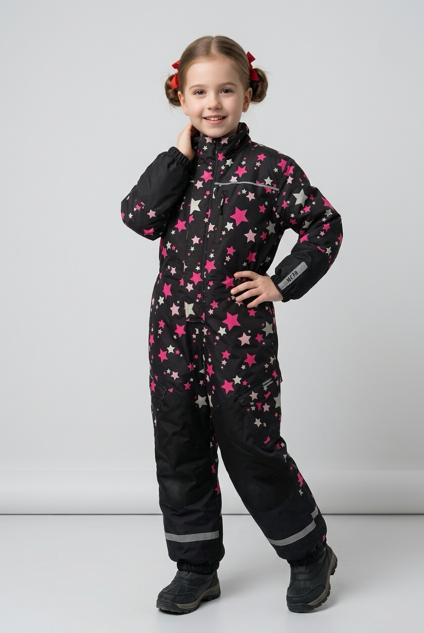 M79 Little Prof Faux Fur Overall Flyverdragt