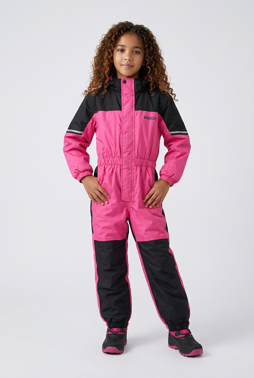 McKinley flyverdragt - Pige - Lyspink
