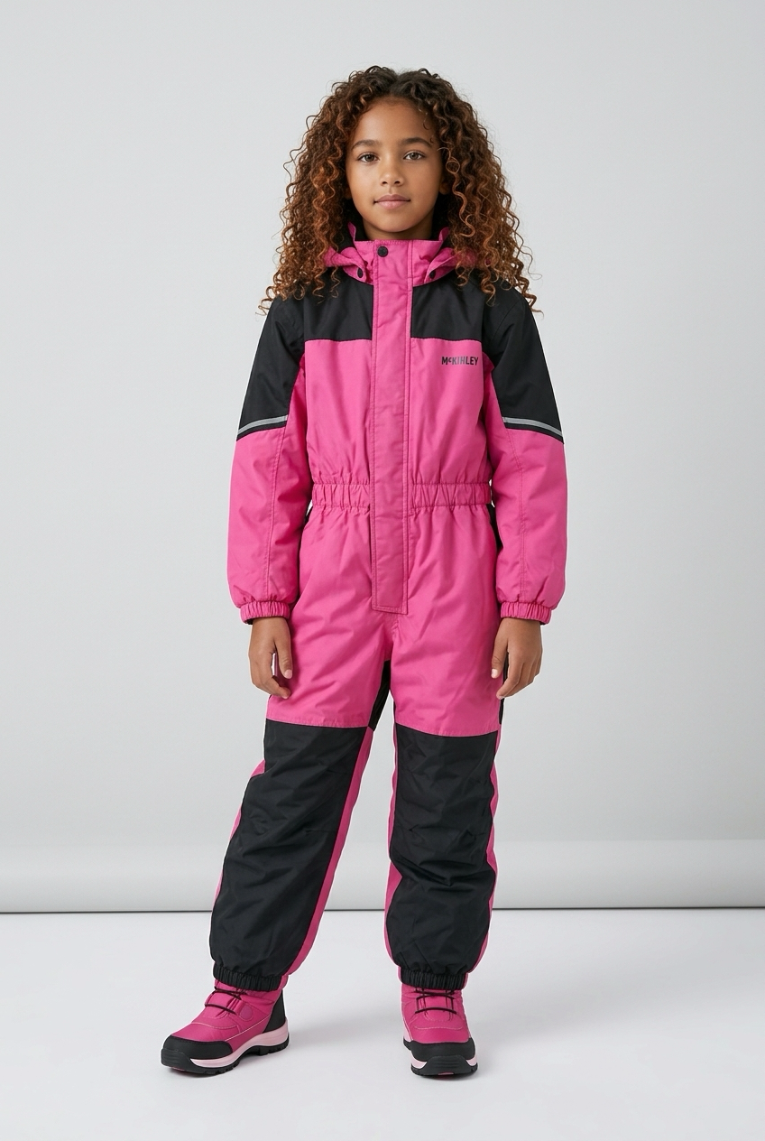 McKinley flyverdragt - Pige - Lyspink