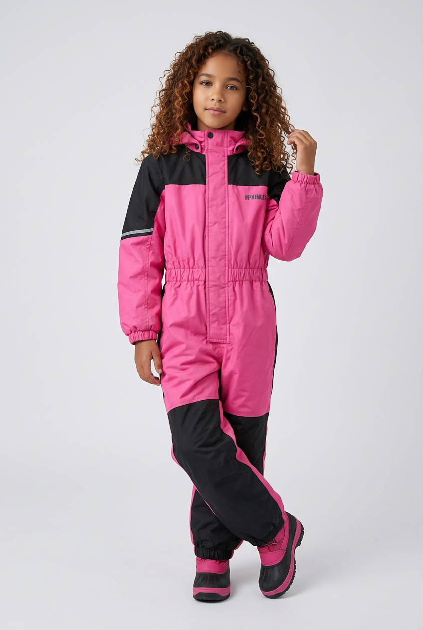 McKinley flyverdragt - Pige - Lyspink