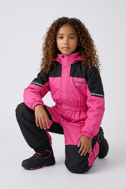 McKinley flyverdragt - Pige - Lyspink