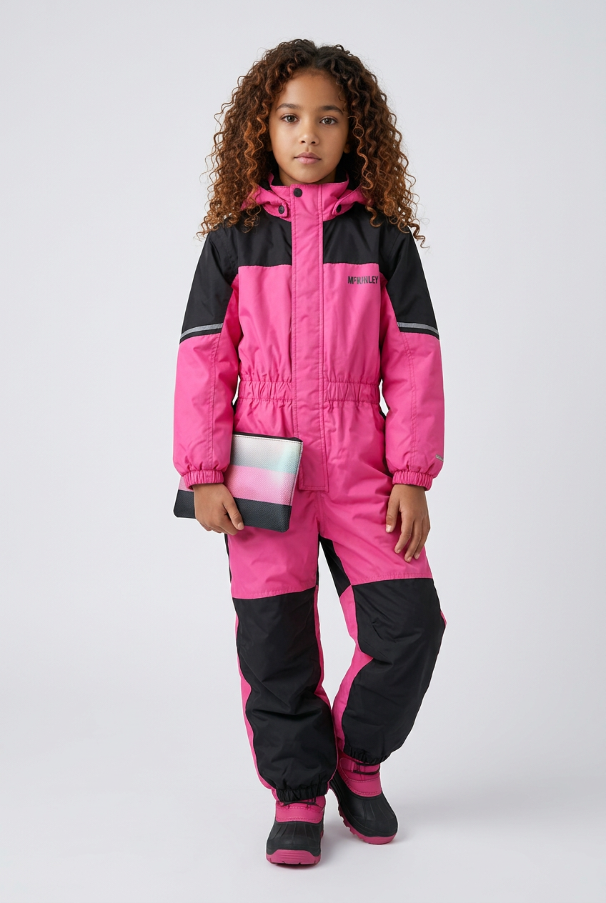 McKinley flyverdragt - Pige - Lyspink
