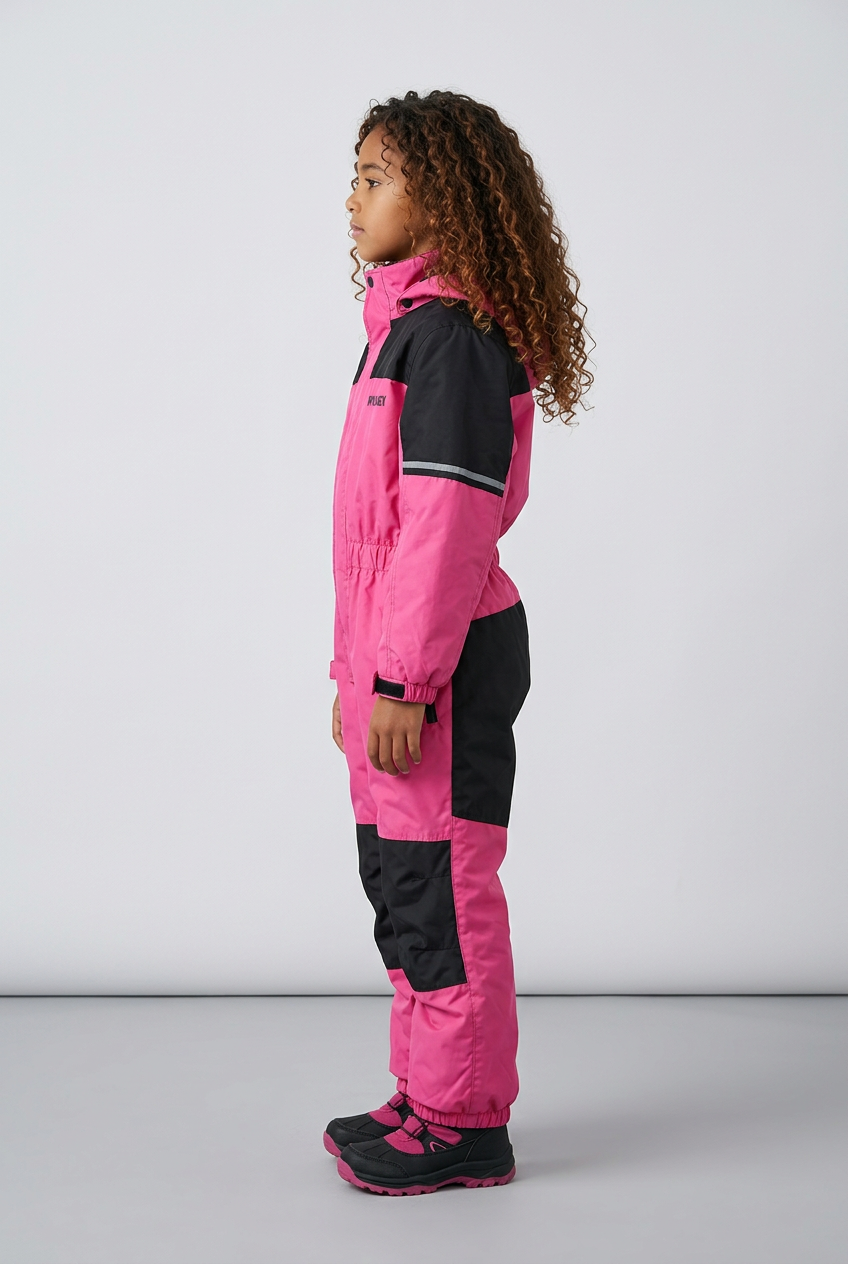McKinley flyverdragt - Pige - Lyspink