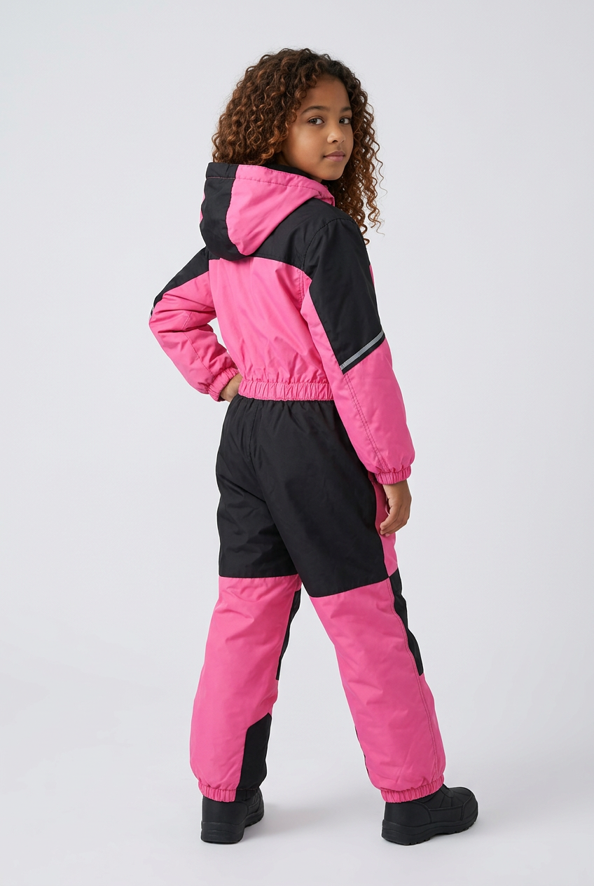 McKinley flyverdragt - Pige - Lyspink