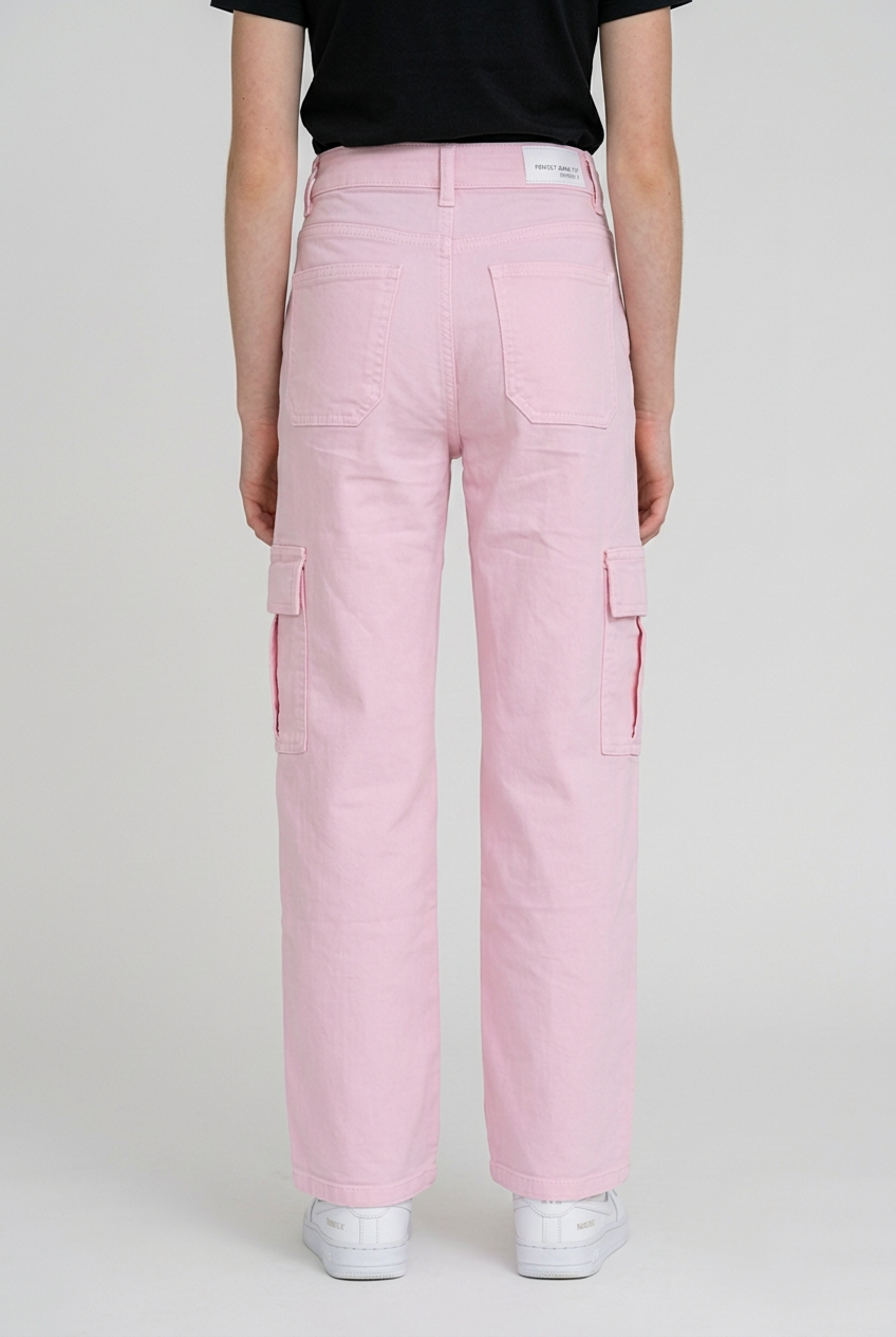 HOUNd pige cargo bukser i soft pink - 7230161