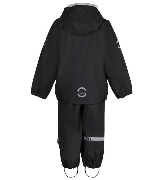 Mikk-Line Regntøj - Recycled - PU - Black