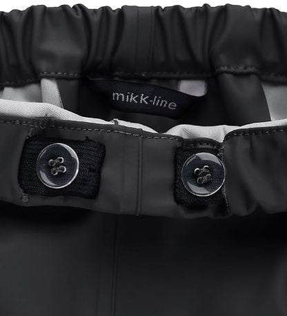 Mikk-Line Regntøj - Recycled - PU - Black