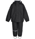 Mikk-Line Regntøj - Recycled - PU - Black