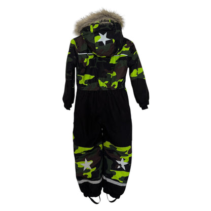 M79 - Little Prof Faux Fur Flyverdragt - Grøn