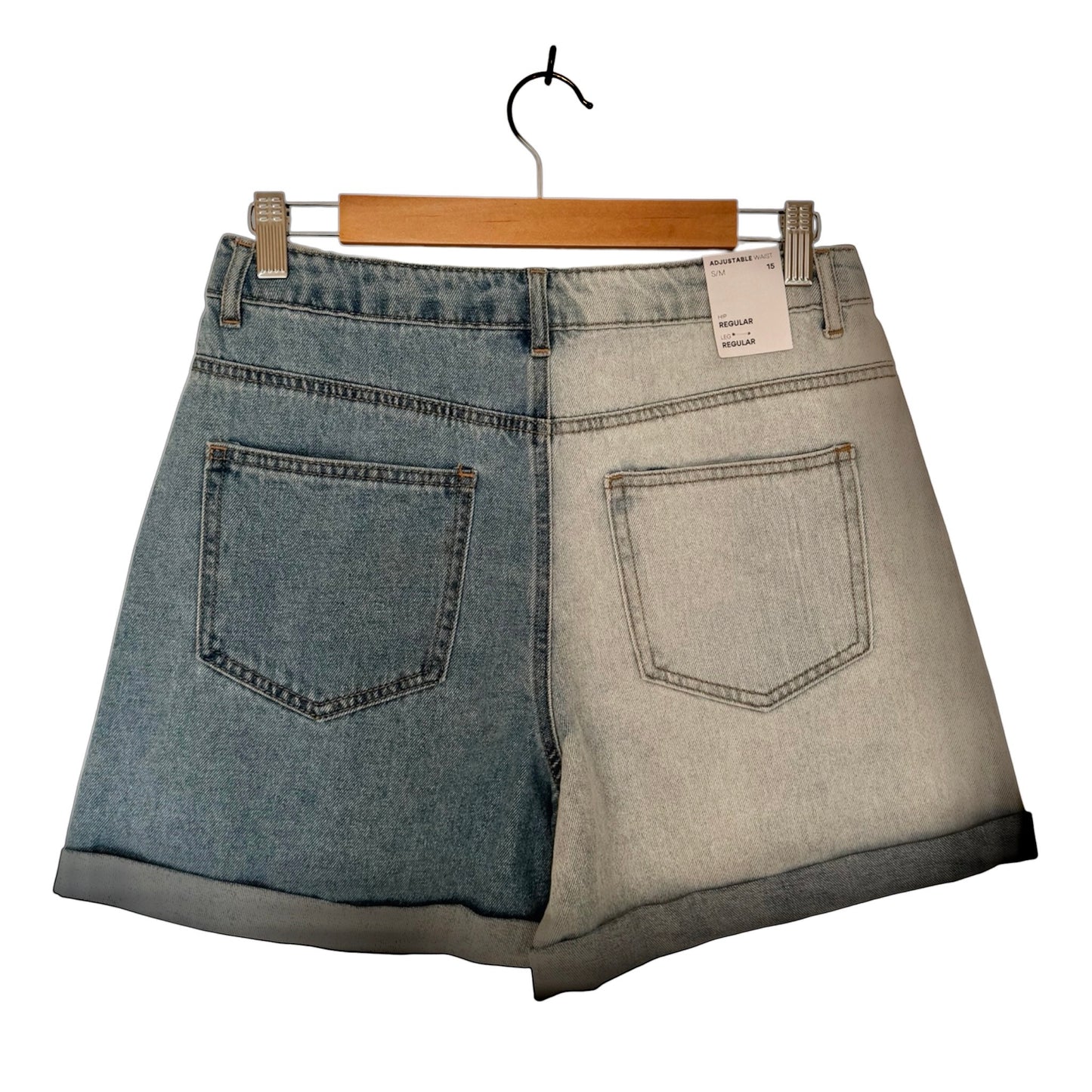 LMTD denim shorts - 2 farvet