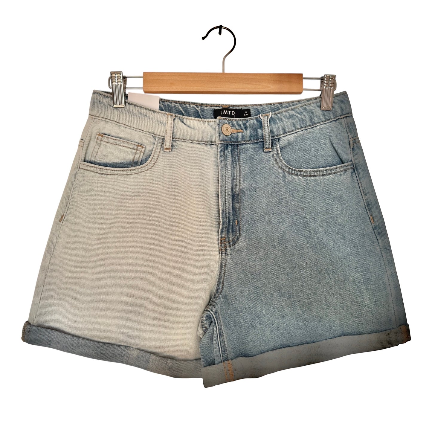 LMTD denim shorts - 2 farvet