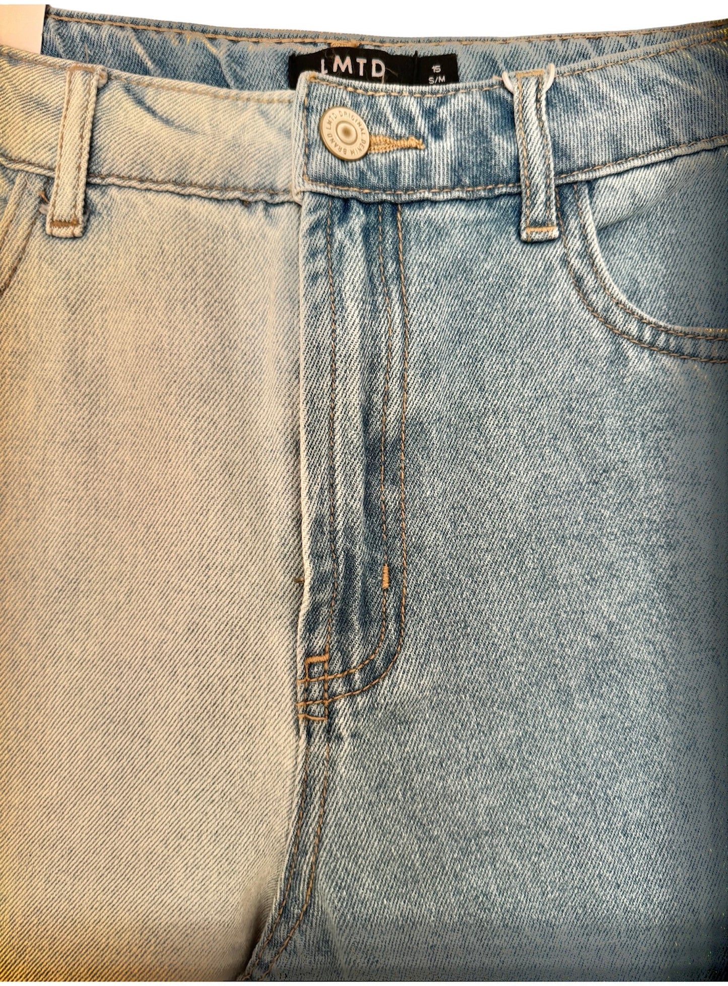 LMTD denim shorts - 2 farvet